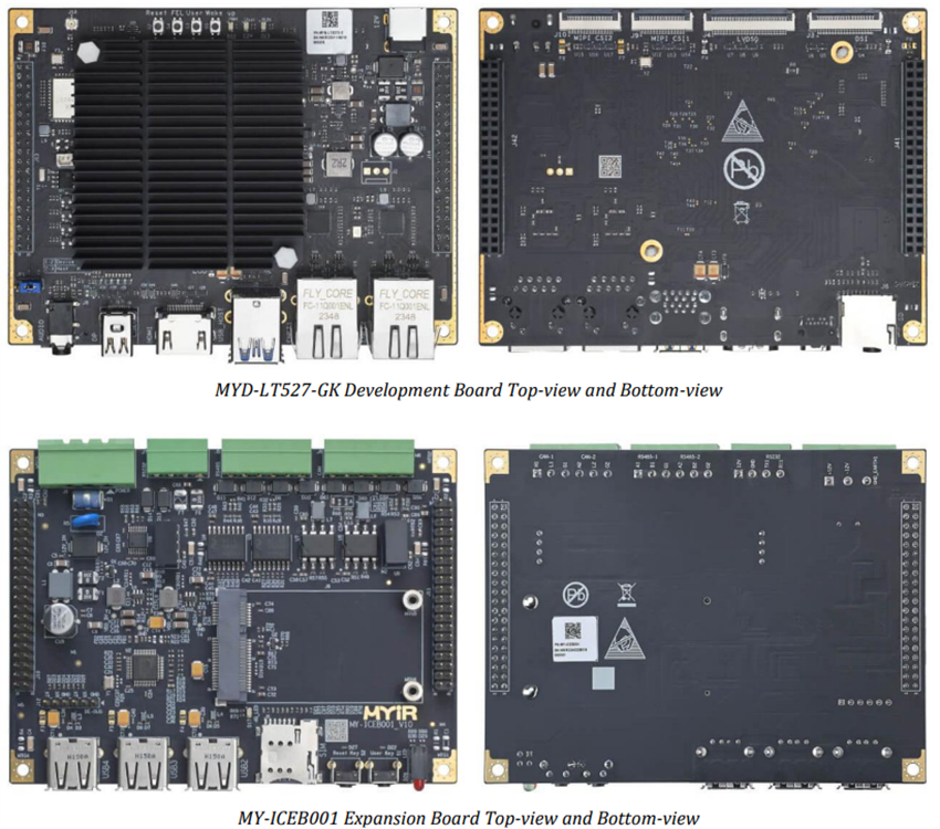 MYIR MYD-LT527-GK-B Industrial PC Box